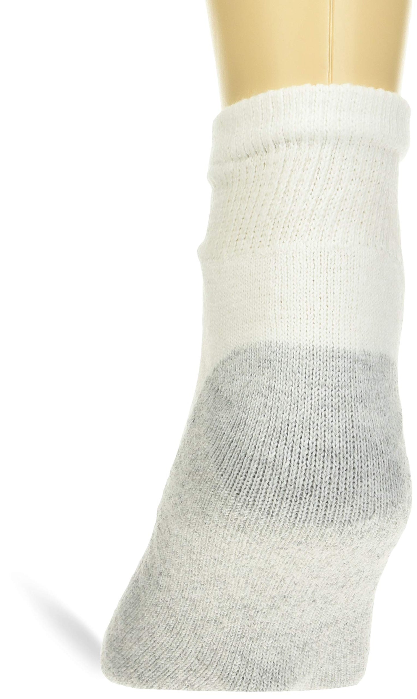 Hanes Men's 6-Pack Cushion Crew Socks (12-14 / Shoe: 13-15), 3 PK 18 Pairs