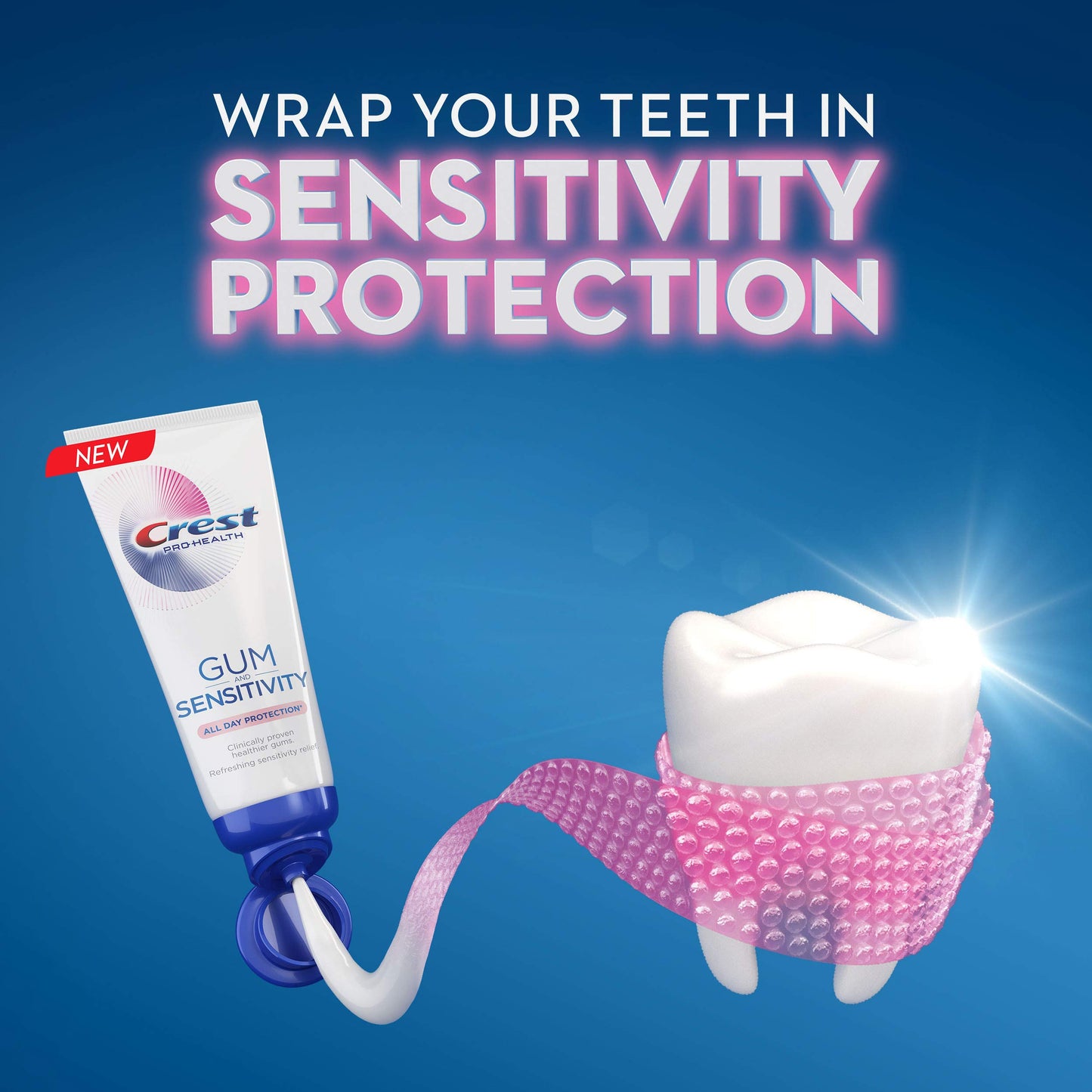 Crest Toothpaste 4.1 Ounce Pro Health Sensitive and Gum (Pack of 3)