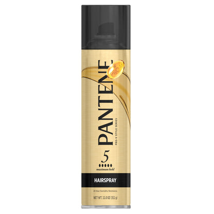 Pantene Hairspray Pro-V Max Hold Aerosol 11 Ounce (325ml) (3 Pack)
