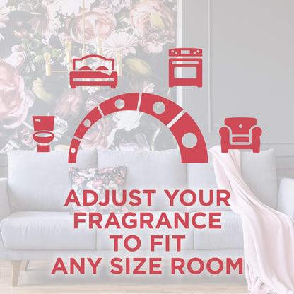 Glade PlugIns Refills Air Freshener, Scented and Essential Oils for Home and Bathroom, Rose & Bloom, 3.35 Fl Oz, 5 Count
