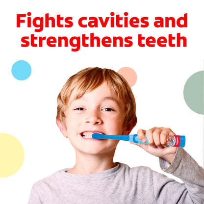 Colgate Kids Cavity Protection Bubble Fruit Fluoride Toothpaste 4.6oz - Pack of 4