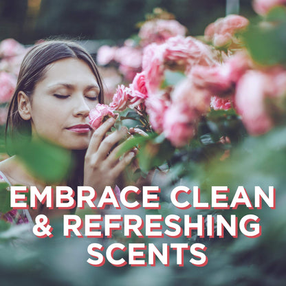 Glade PlugIns Refills Air Freshener, Scented and Essential Oils for Home and Bathroom, Rose & Bloom, 3.35 Fl Oz, 5 Count