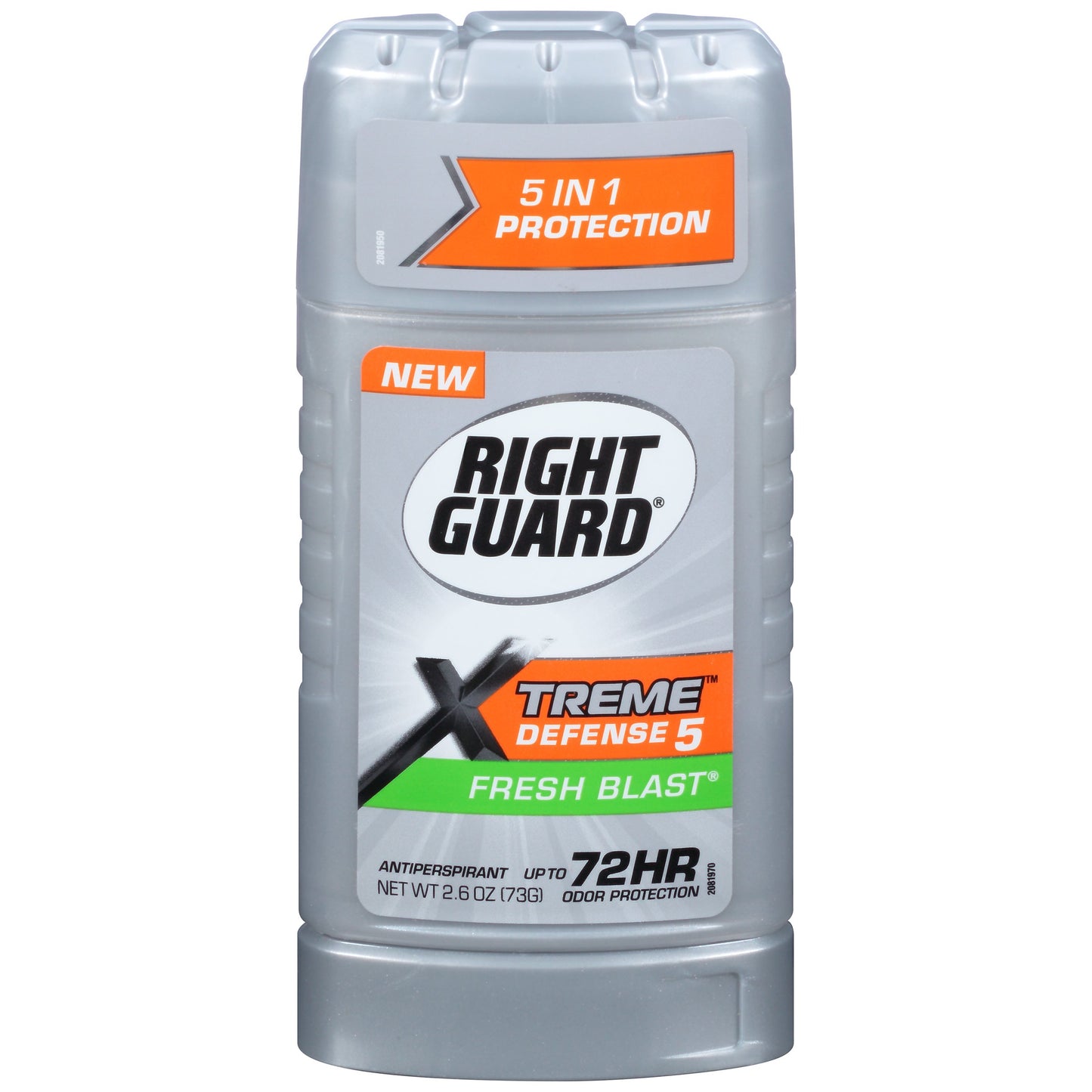 Right Guard Deodorant Stick for Unisex, Fresh Blast Scent , 2.6 OZ