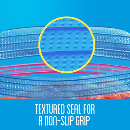 Ziploc Freezer Bags with New Grip 'n Seal Technology, Quart, 38 Count, Pack of 3 (114 Total Bags)