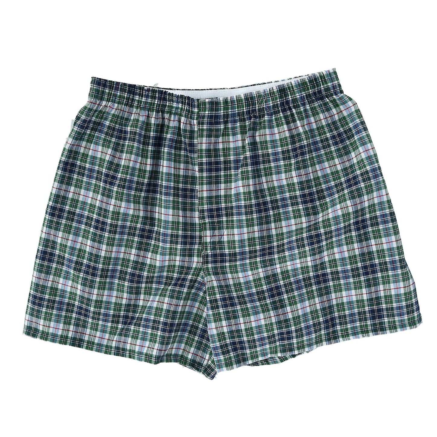Fruit of the Loom Men's 5 Pack Contemporary Plaid and Stripe Boxer