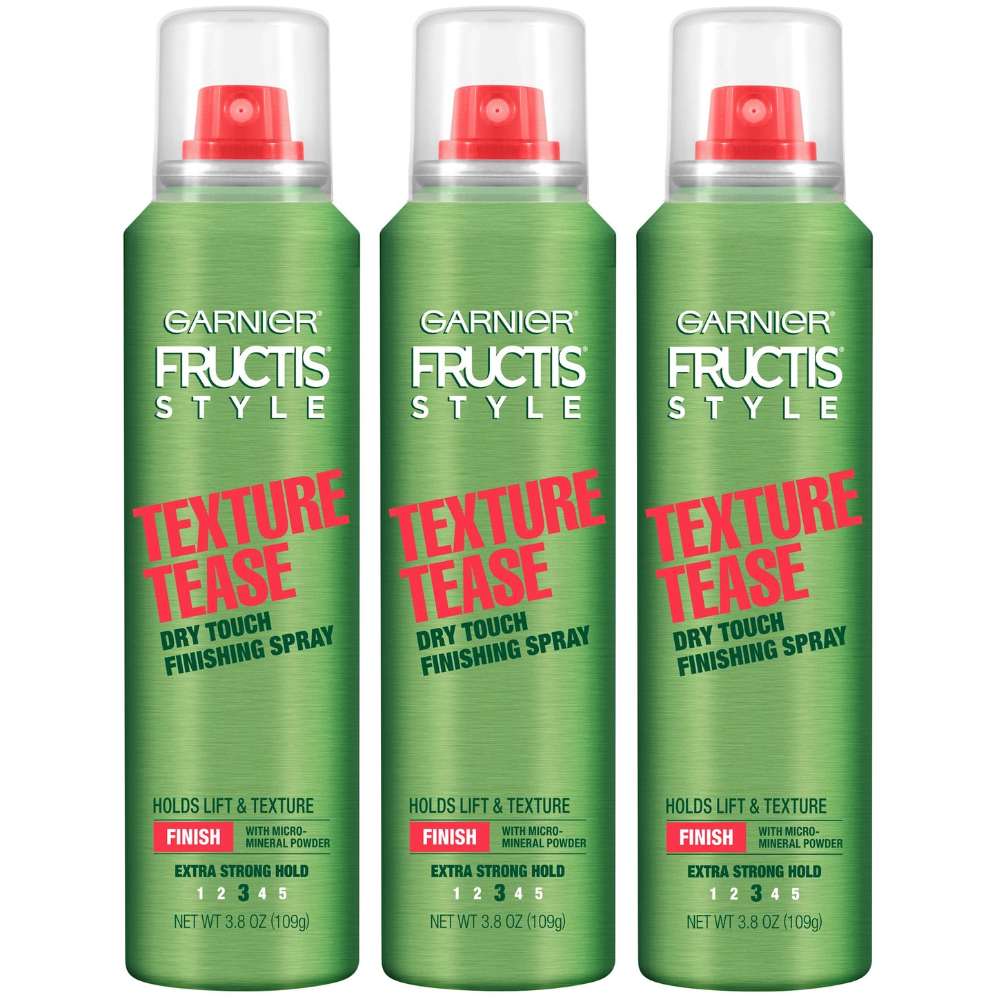 Garnier Fructis Style Texture Tease Dry Touch Finishing Spray, 3.8 Ounce (Packaging May Vary)