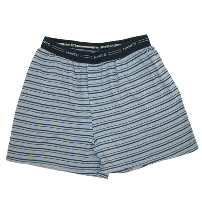 Hanes Boys' 3 Pack Ultimate Comfort Flex Solid Knit Boxer, Assorted, Medium