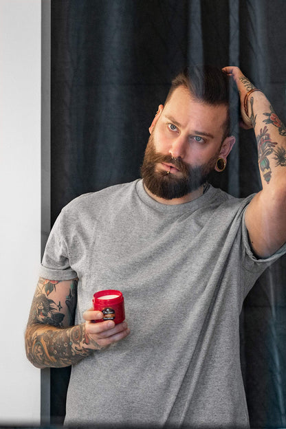 Old Spice Forge hair putty strong hold and matte finish for hair styling and hair care of men