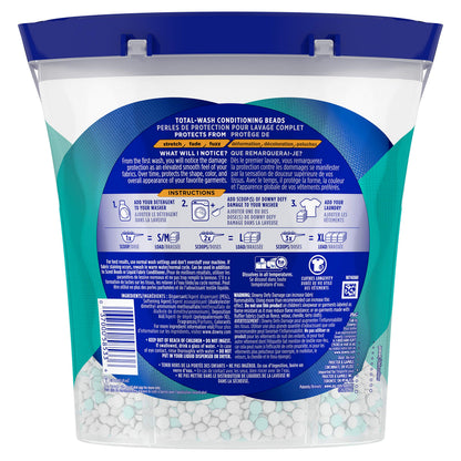 Downy Defy Damage Total-wash Fabric Conditioning Beads, Fabric Softener, Fresh, 22.9 Ounce