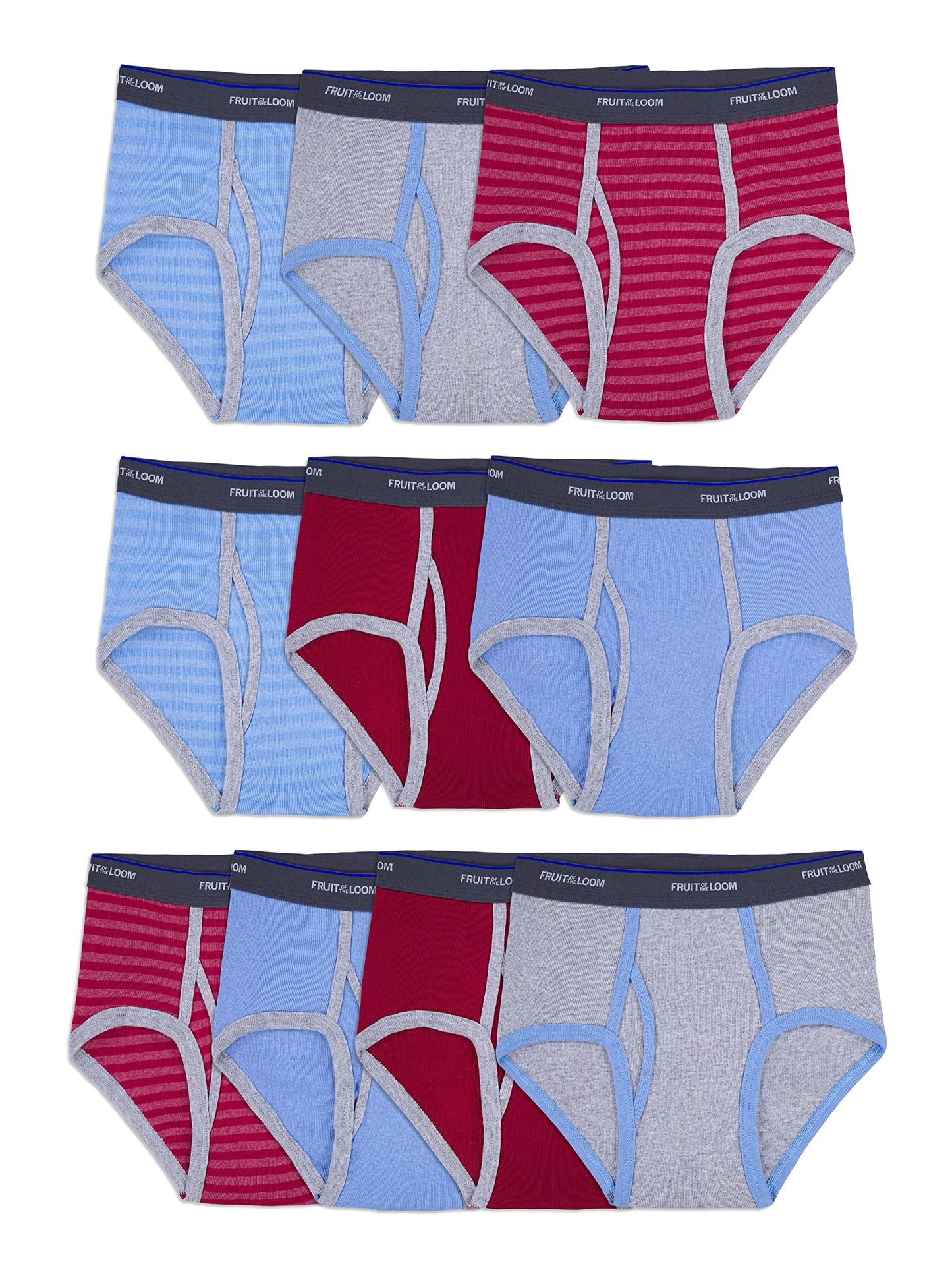 Fruit of the Loom boys Tag Free Cotton briefs underwear, Toddler‚â€“ 7 Pack Ã‚â€“ Days Week, 4-5T US