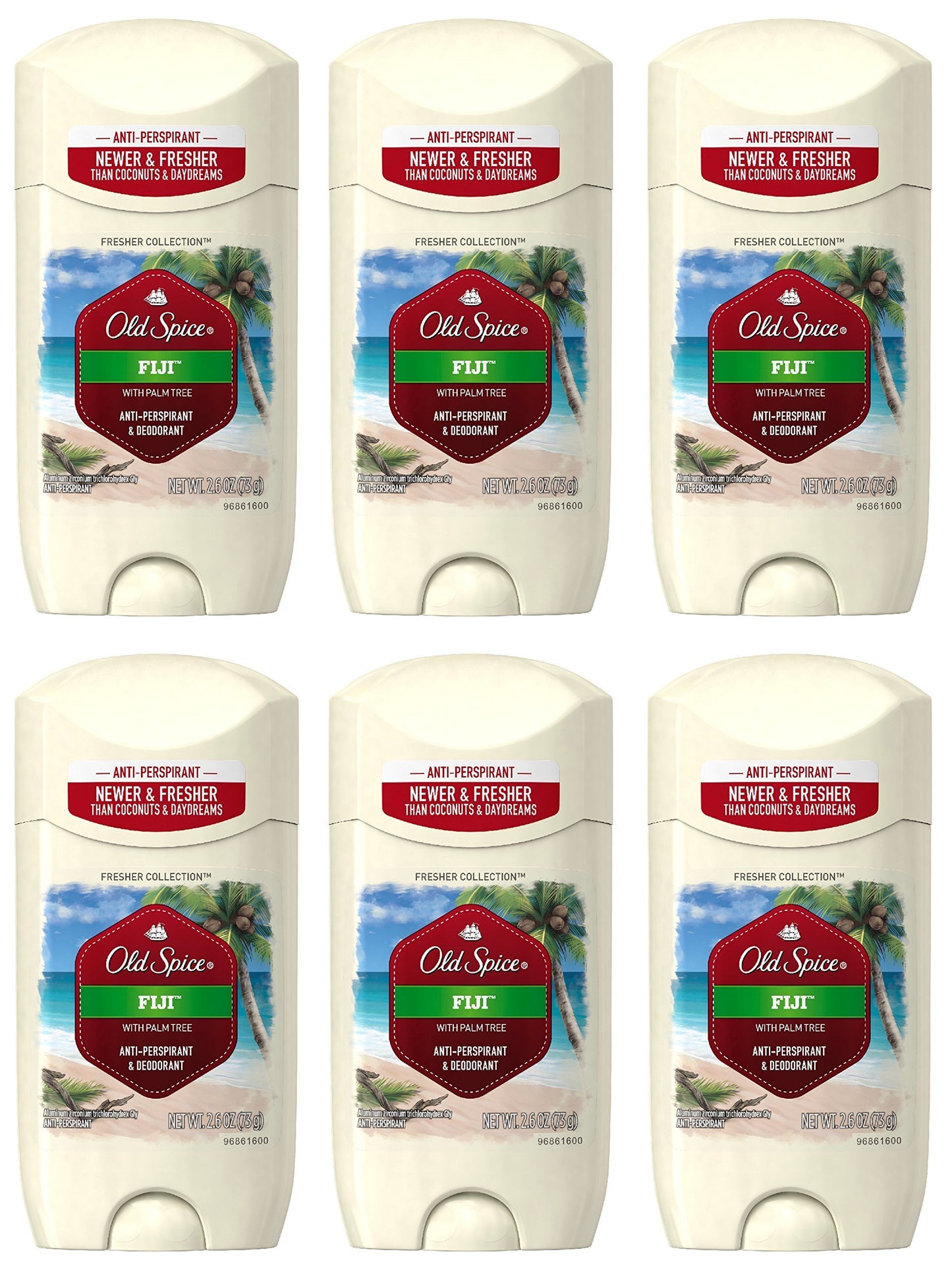 Old Spice Aluminum Free Deodorant for Men, 48 Hr Odor Protection, Oasis with Vanilla, 3oz (Pack of 3)