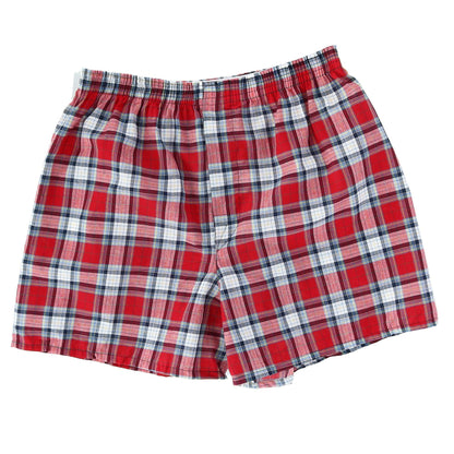 Fruit of the Loom Men's 5 Pack Contemporary Plaid and Stripe Boxer