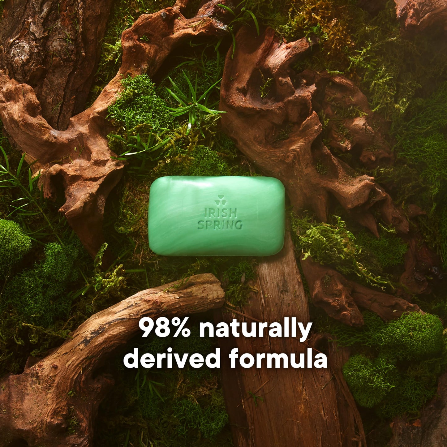 Irish Spring Deodorant Bar Soap, Original, Green Irish Spring, 11.1 Ounce