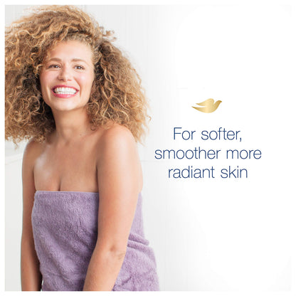 Dove Beauty Bar Gentle Cleanser gor Softer and Smoother Skin with 1/4 Moisturizing Cream White Effectively Washes Away Bacteria, Nourishes Your Skin, 4 oz, 2 Bars