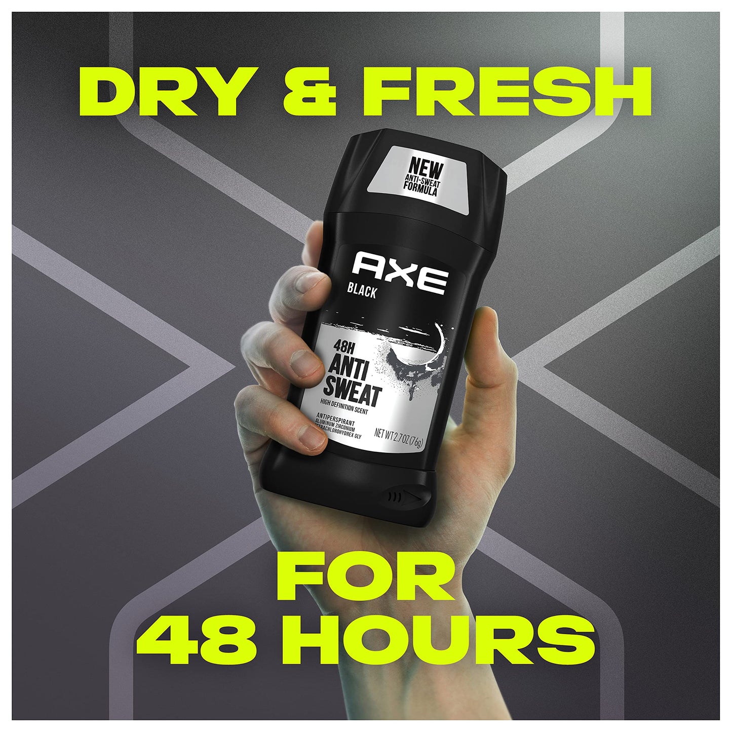 AXE Black Antiperspirant Deodorant Stick for Men 2.7 oz