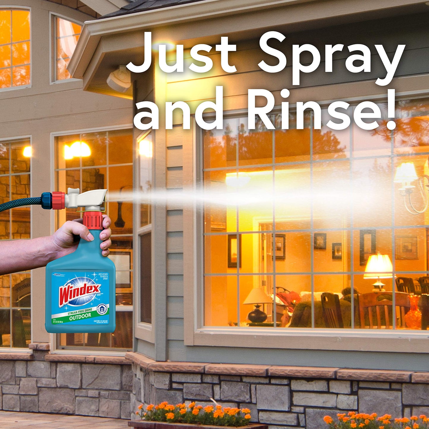 Windex Outdoor Concentrated Cleaner, 32 fl oz