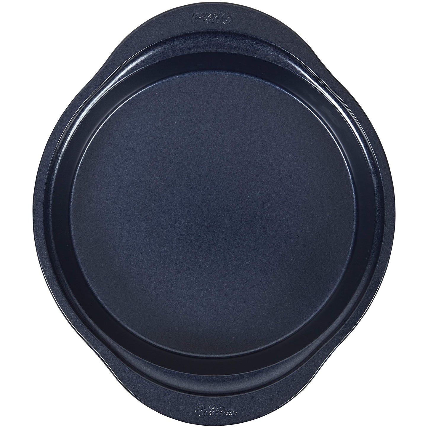 Wilton Diamond-Infused Non-Stick Navy Blue Round Baking Pan, 9-inch, Steel