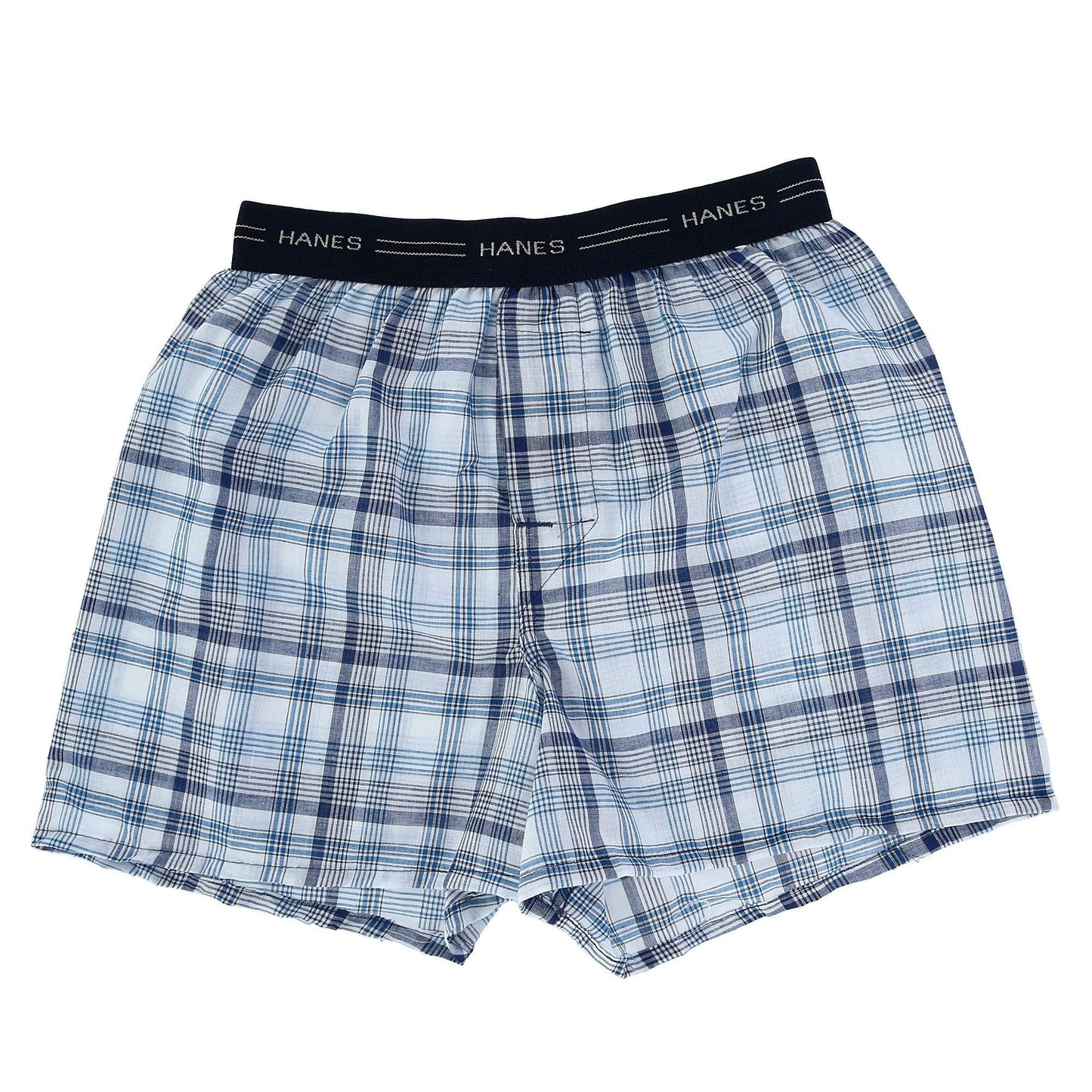 Hanes Boys' Boxer 5 Pack Tartan, Large (Colors may vary)