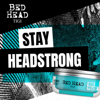 Bed Head by TIGI Manipulator Texturizing Putty - Premium Hair Putty for Men & Women - Incredible Texture & Style - For Styling Short to Medium Hair - Finish on Wet or Dry Hair - 2.01 oz (Pack of 2)