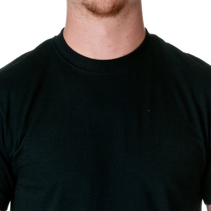 Fruit of the Loom - 5.6 oz. Heavy Cotton T-Shirt >> S,BLACK [Apparel]