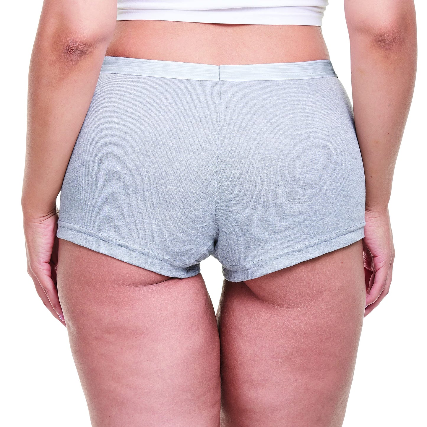 Hanes Womens Cotton Boy Brief Panties 6-Pack-7-Assorted