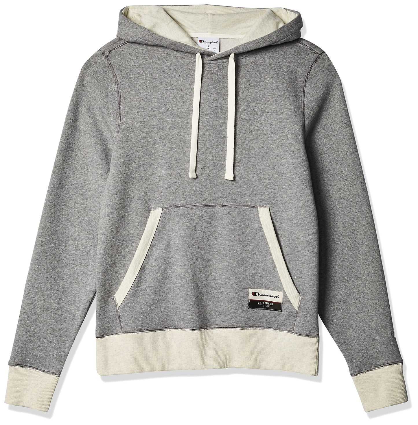 Champion Men's Authentic Originals Sueded Pullover Hoodie, Blue Jazz Heather, XX-Large