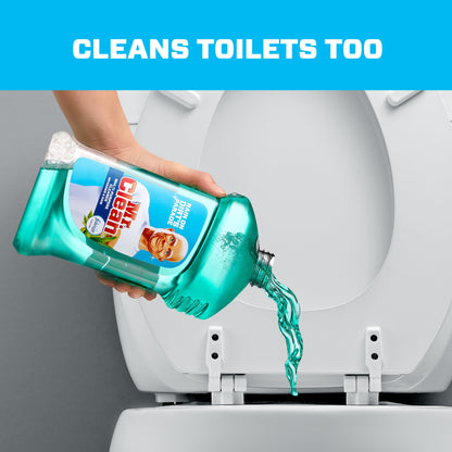Mr. Clean Liquid All Purpose Multi-Surface Cleaner | Meadows and Rain with Febreze Freshness - 45 Ounce Each Bottle (Pack of 4) (Total 180 fl oz)
