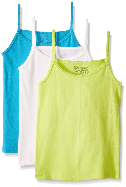 Fruit of the Loom Big Girls' Cami , Assorted, X-Large(Pack of 3)