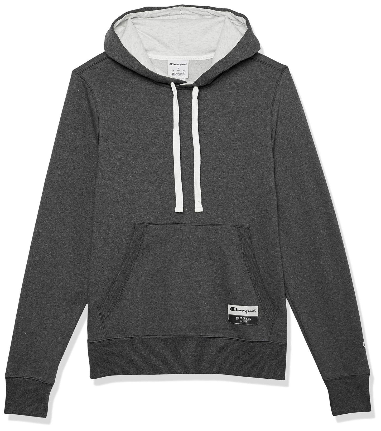 Champion Men's Authentic Originals Sueded Pullover Hoodie, Blue Jazz Heather, XX-Large
