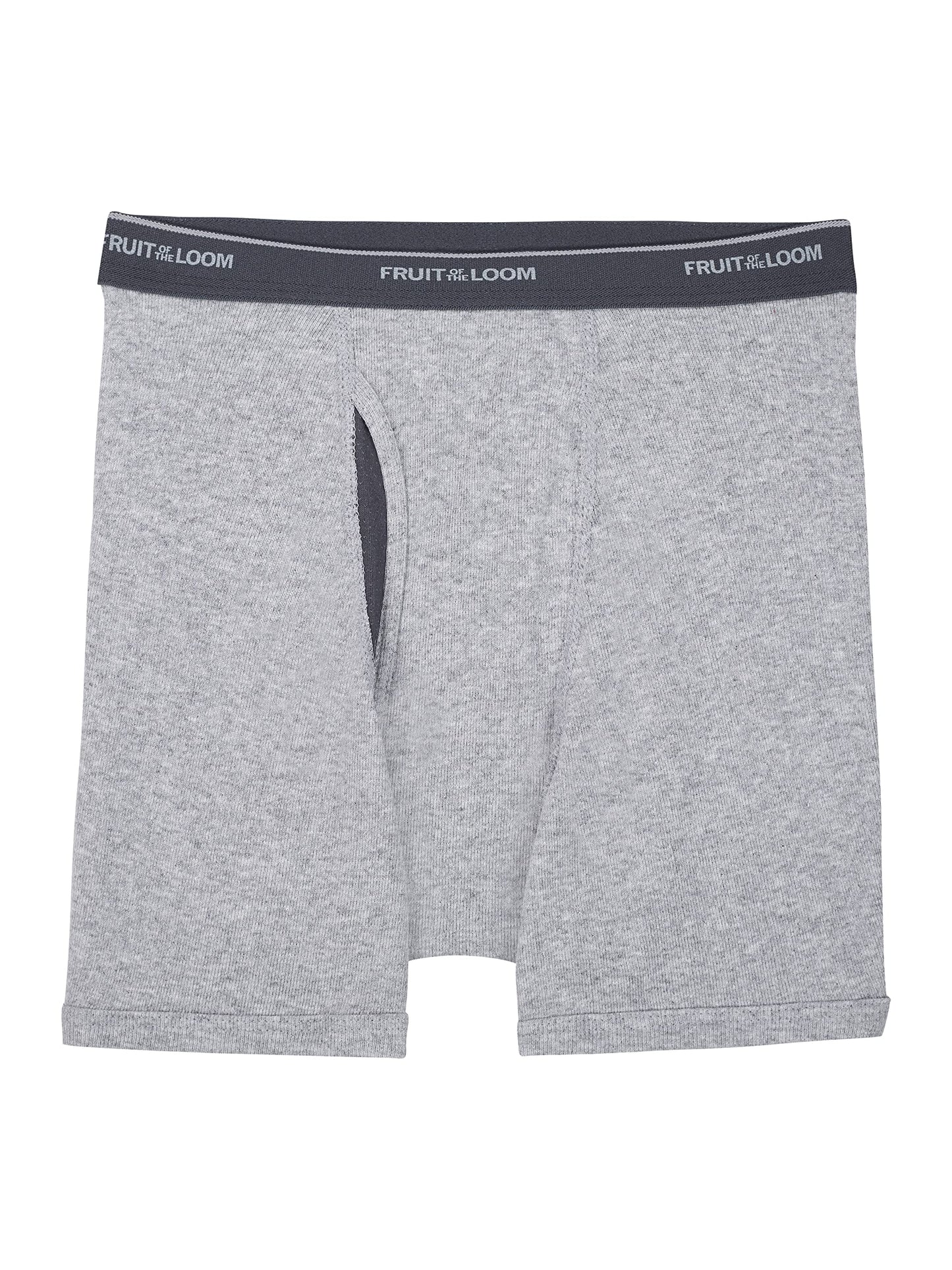 Fruit of the Loom Boys' Boxer Briefs with Coolzone Fly, 168 Pack-Assorted Colors, X-Large