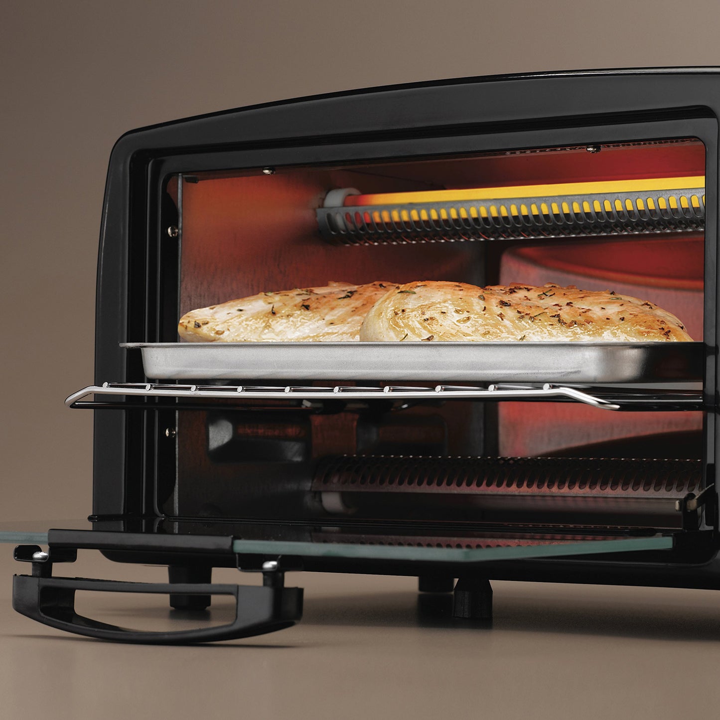 Hamilton Beach, Black Proctor Silex 4-Slice Toaster Oven, (31118R), One Size