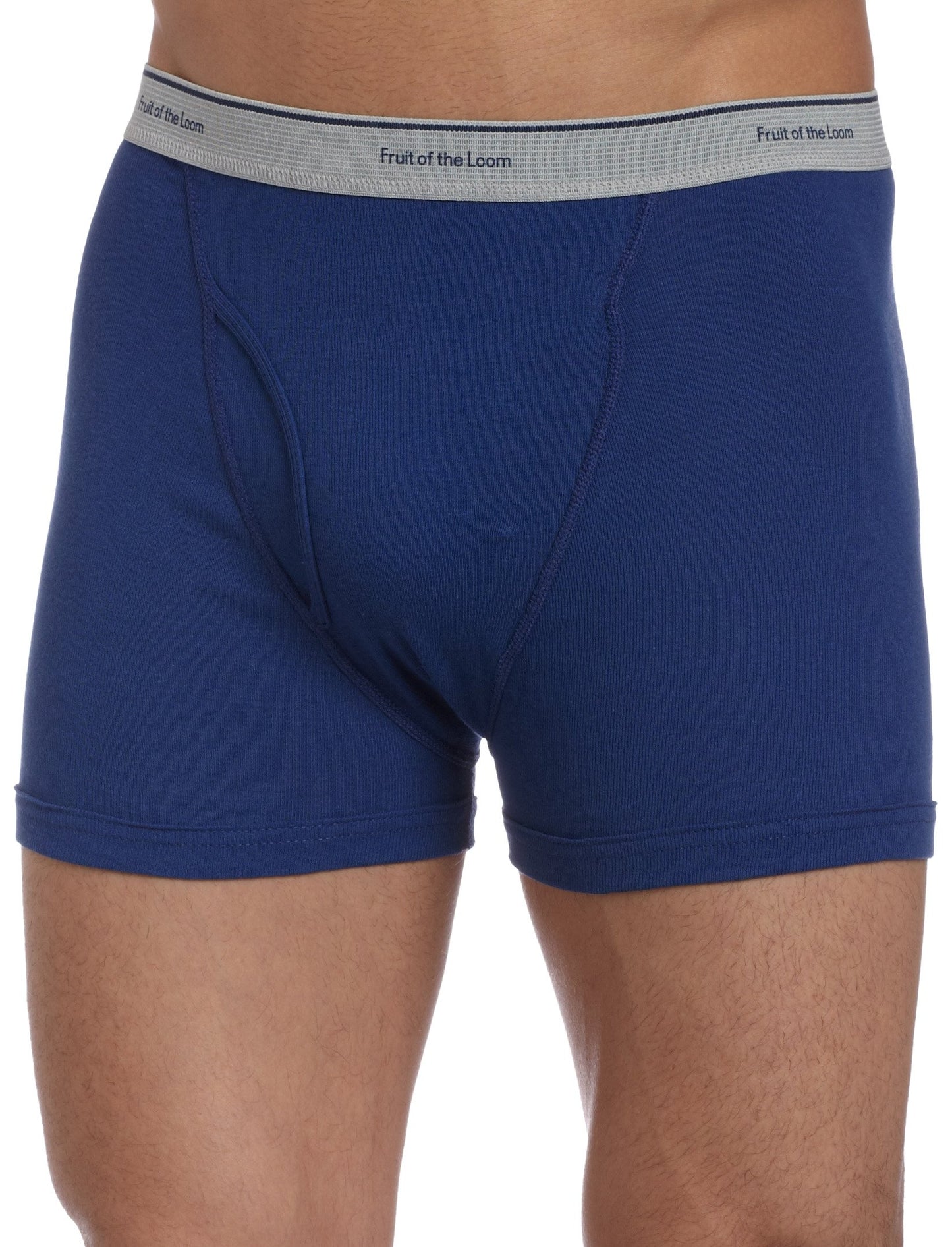 Fruit of the Loom Men's Stripe/Solid Assorted Trunks,Assorted,X-Large(Pack of 4)