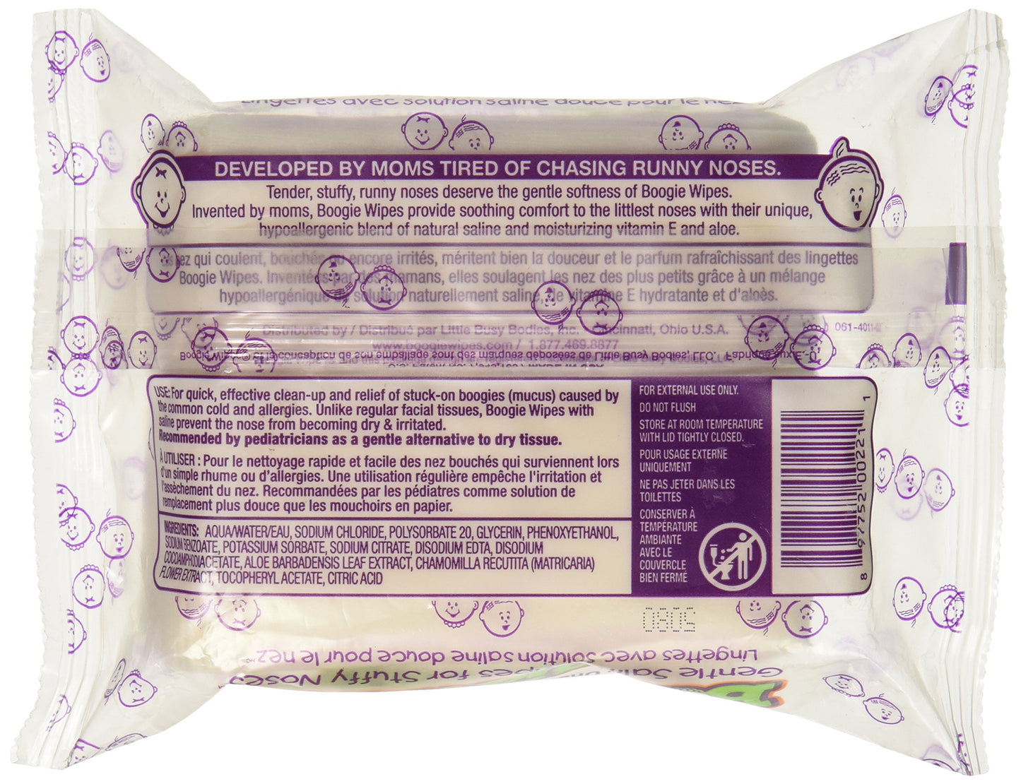 Boogie Wipes Unscented Boogie Wipes Unscented, 30 Count