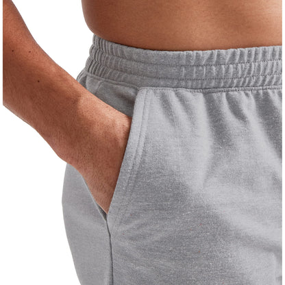 Hanes Comfortblend Men's Originals French Terry Sweat, Pull-On Athletic Shorts, 9", Concrete PE Heather, 2X Large