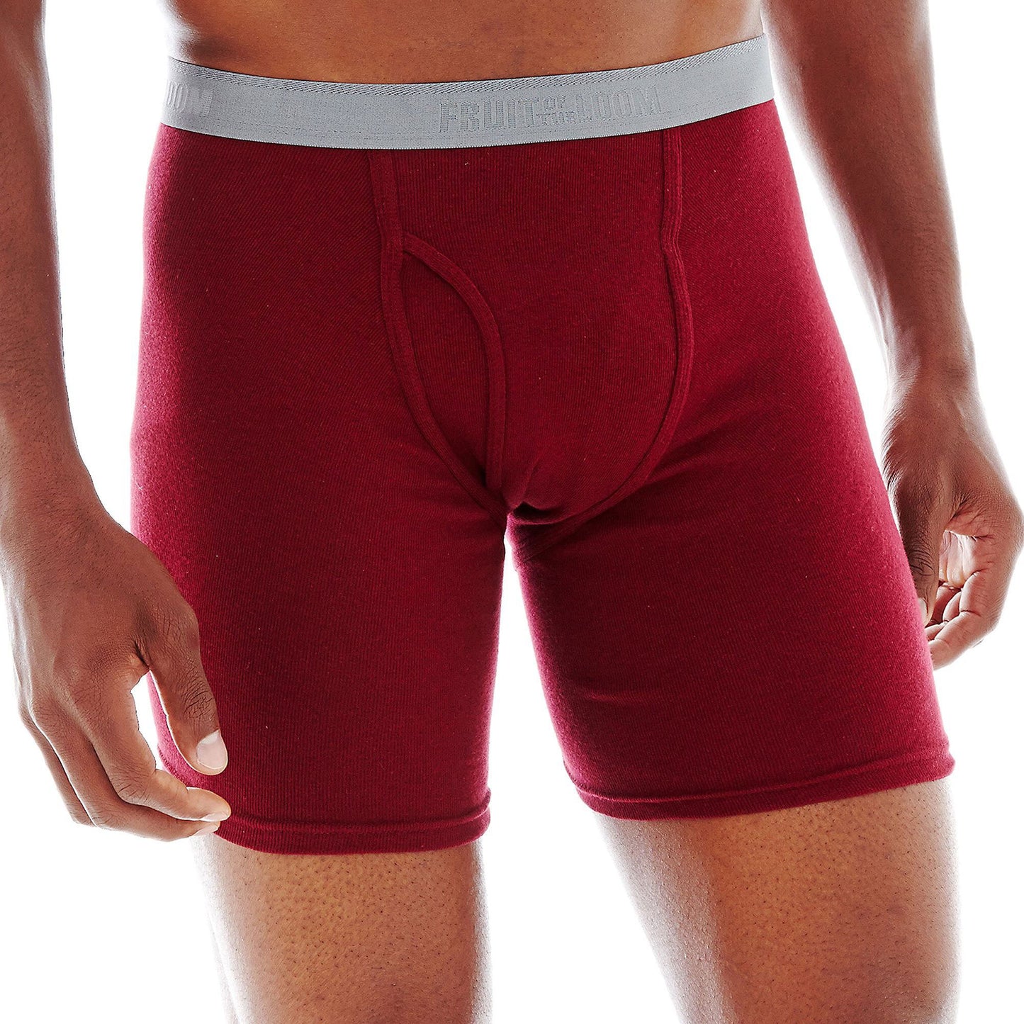 Fruit of the Loom Men's Premium Boxer Brief (4 Pack), Black/Gray, X-Large