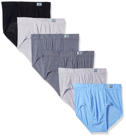 Fruit of the Loom Men's 6pk Beyondsoft Fashion Brief, Assorted, X-Large