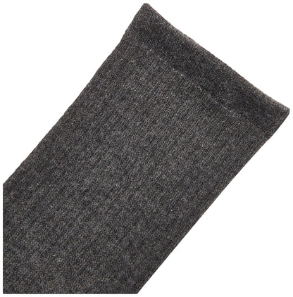 Columbia Men's 4 Pack Everyday Crew Socks, Charcoal/Brown/Navy/Black, Shoe Size 6-12