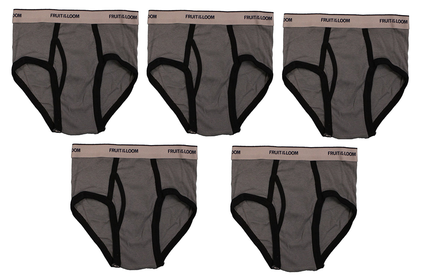 Fruit of the Loom Fashion Brief-Solids & Stripes, 5 pk
