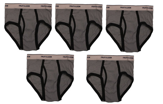 Fruit of the Loom Fashion Brief-Solids & Stripes, 5 pk