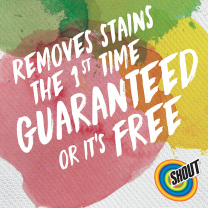 Shout Triple-Acting Laundry Stain Remover for Everyday Stains Liquid Refill, 60 fl oz - Pack of 6
