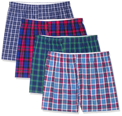 Fruit of the Loom Men's Premium COOLZONE Boxer Briefs, black/Gray (4 Pack), Small