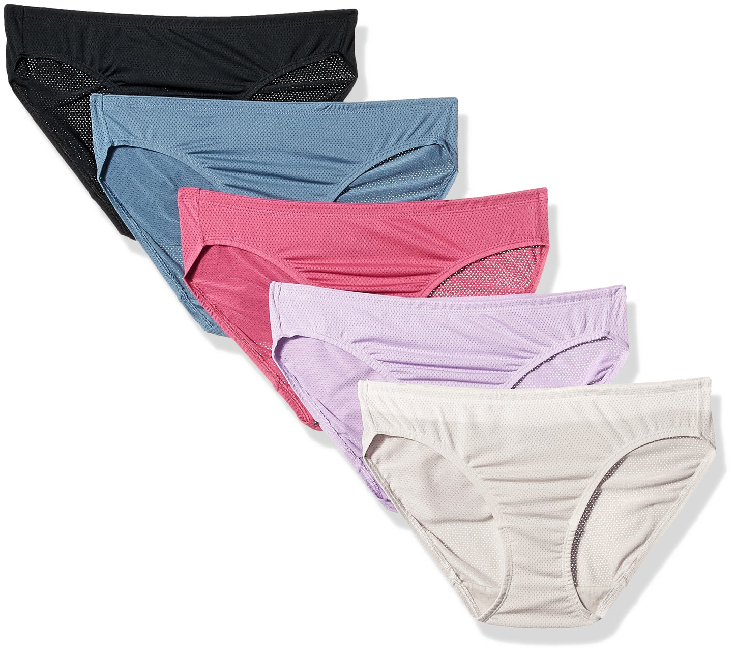 Fruit of the Loom Women's Premium Underwear (Ultra Soft, Breathable-Bikini-Basic Assorted, 9