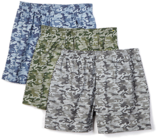 Fruit Of The Loom Men's Woven Boxer, Assorted, X-Large