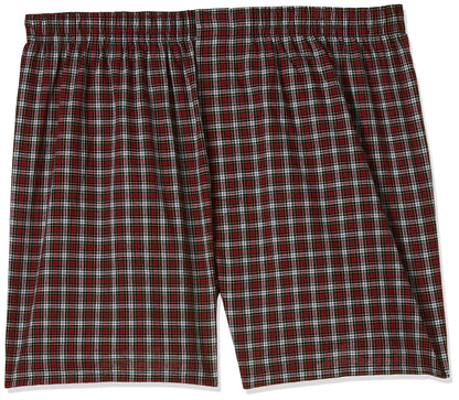Hanes Men's Five-Pack Ultimate Tartan Boxers (Medium, 4 Pack Assorted)