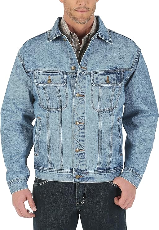 Wrangler Men's Rugged Wear Unlined Denim Jacket