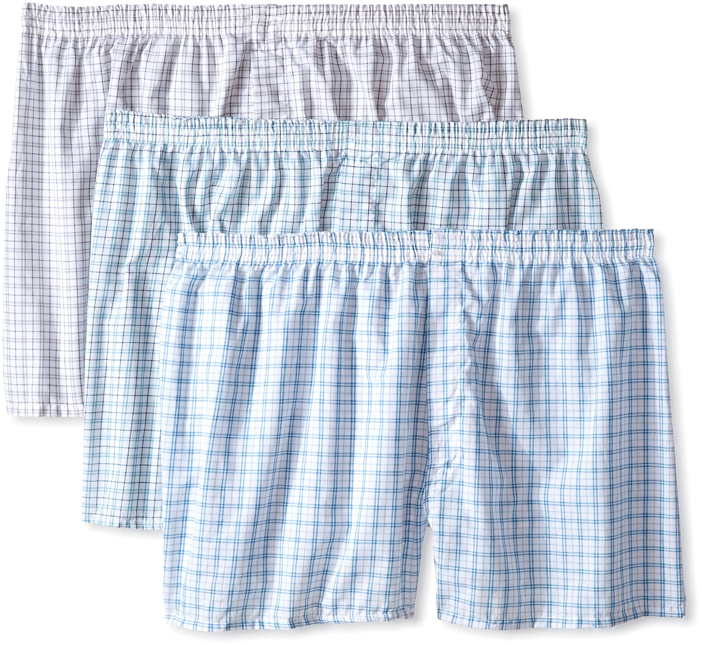 Fruit Of The Loom 3 Pack Patterned Big Man Woven Boxer (535X) 2X/Assorted