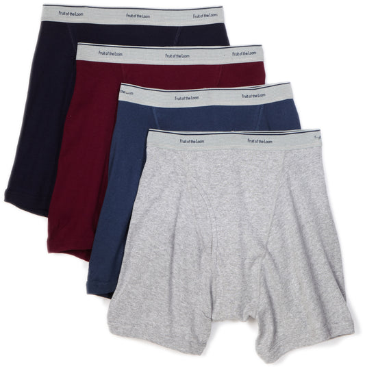 Fruit of the Loom Boxer Brief Assorted Colors Size Small